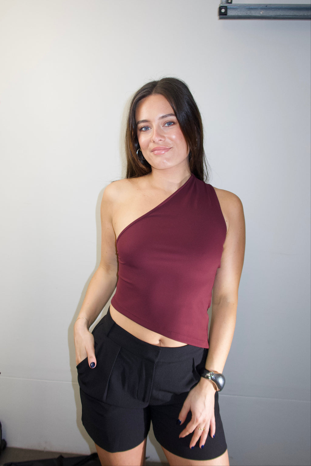GIA TOP PLUM